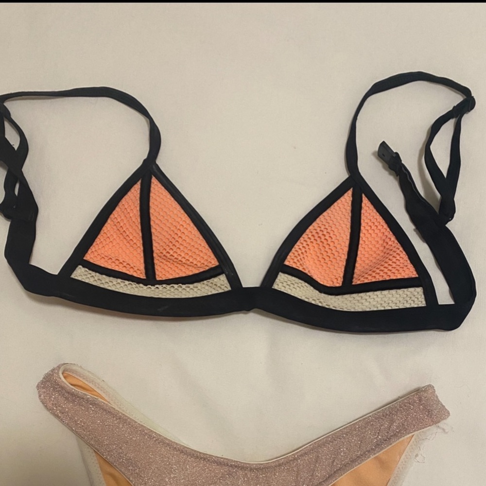 Fun triangl bathing suit top